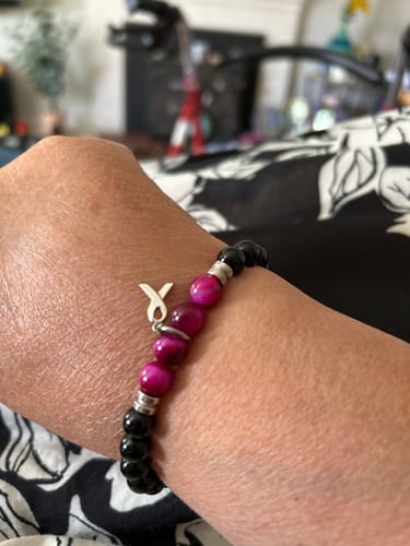 Customer photo review of THE STRENGTH – “FIGHT SONG” WITH HOPE RIBBON