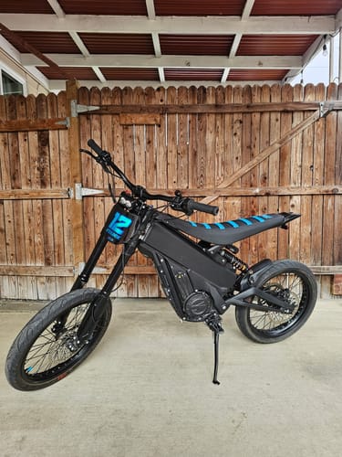 Customer photo review of Custom Seat Cover: Talaria XXX