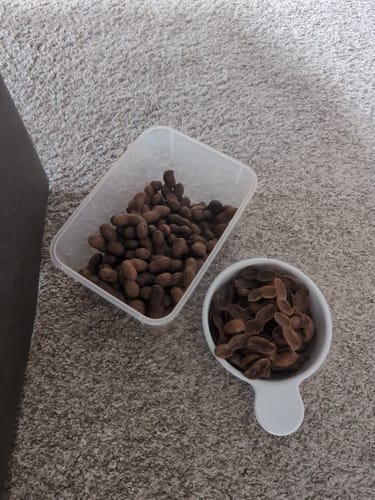 Customer photo review of Boil-The-Bag Boiled Peanuts (2 Bags)