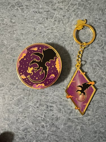 Customer photo review of Dragon Fire Keyring