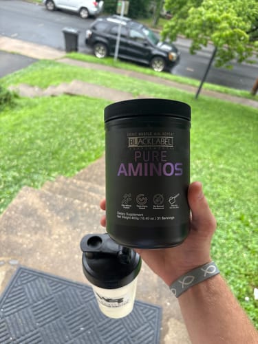 Customer photo review of PURE AMINOS