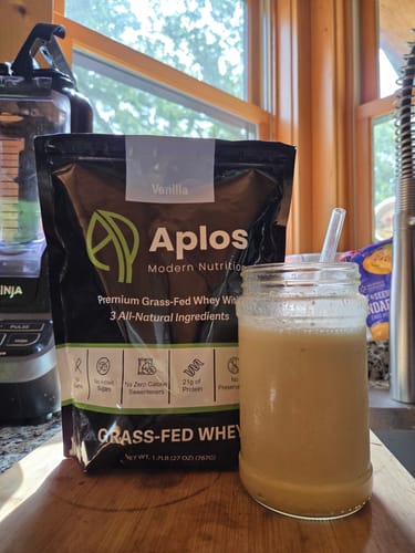 Customer photo review of Grass-Fed Whey