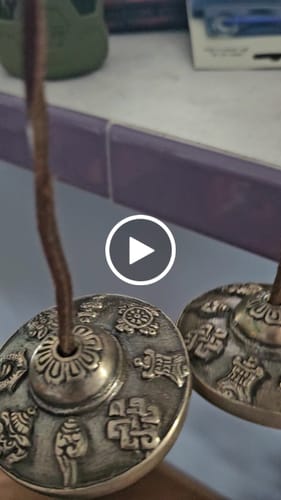 Customer video review of Asthamangal Tibetan Tingsha