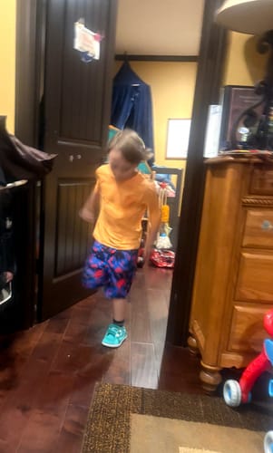 Customer photo review of Kid's Bugle - Barefoot Shoes