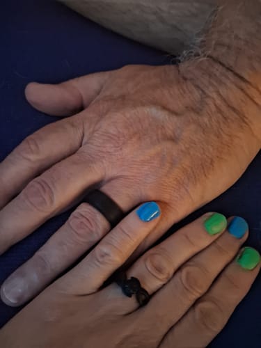 Cynthia L. review of Silicone Ring for Men- Infinity Collection. US Design Patent image 1 out of 1