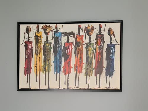 Customer photo review of THE AKAN CANVAS