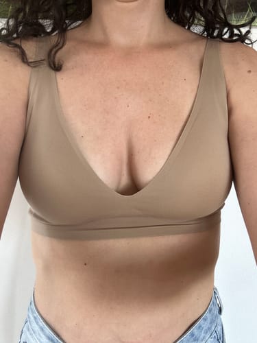 Kundenbewertung mit Foto zu Sivara Komfort-BH Naht- und Bügellos