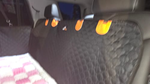 Customer photo review of RuffRover 2.0™ - Hard Bottom Back Seat Extender + (FREE Dog Bed)