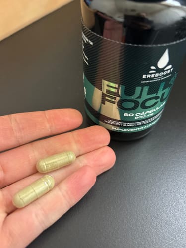 Reseña con foto de un cliente sobre Full Focus | 60 Cápsulas