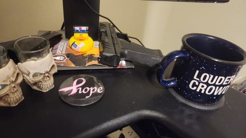 Customer photo review of Mug Club Free Mug