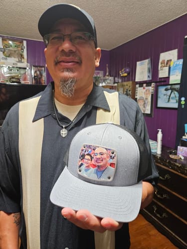 Customer photo review of Image Hat Square