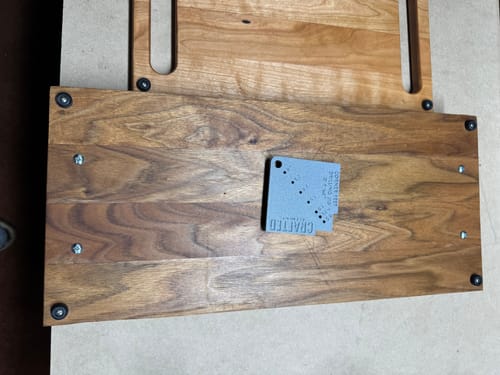 Customer photo review of Cutting Board Corner Feet Drilling Jig