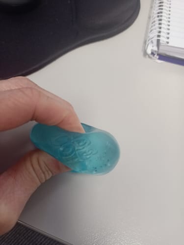 Customer photo review of Teenie Nice Cube - Nice Ice Baby by Nee Doh