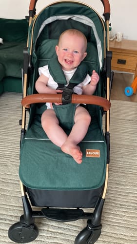 Customer photo review of Lejoux Go Baby Travel Stroller Pram Pushchair Buggy