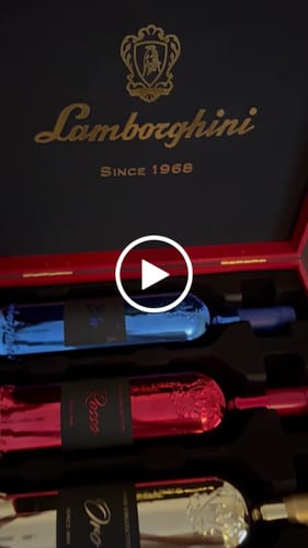 Customer video review of Lamborghini LUXE Red Collection with Gift Set