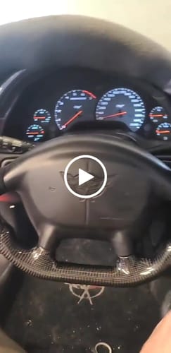 Customer video review of Genuine Carbon Fiber Steering Wheel For C5 Corvette 1997-2004