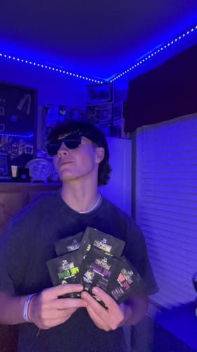 Customer photo review of PRE WORKOUT SAMPLES + SHAKER