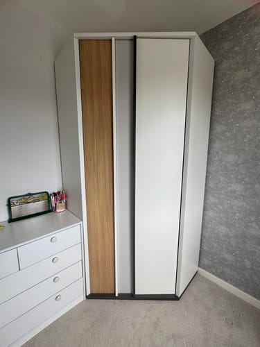 Customer photo review of Imola IM-01 Corner Wardrobe 95cm