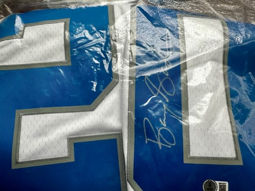 Customer photo review of Barry Sanders Autograph Signing