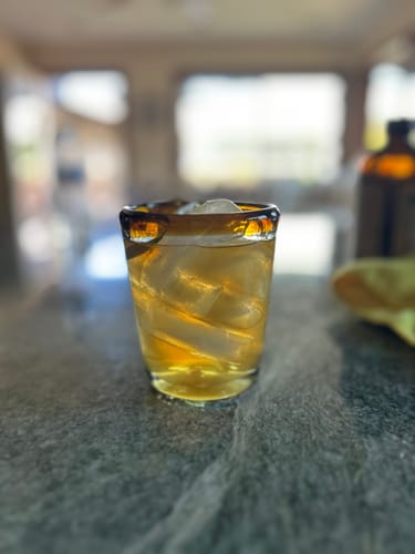 Customer photo review of Black Lime Margarita Mixer