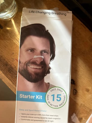 Customer photo review of EasyBreathe Starter Kit