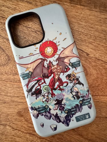 Customer photo review of Side Quest iPhone Case