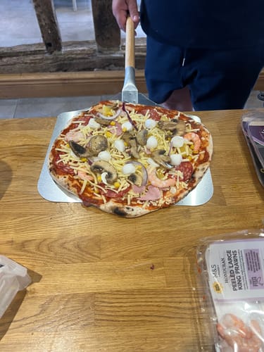 Customer photo review of Sourdough Pizza Bases