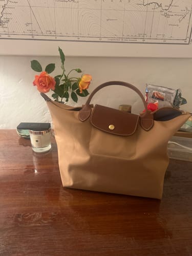 Customer photo review of Yellow Brown Tote Bags