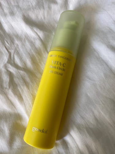 Customer photo review of Goodal - Crème Vita C pour le contour des yeux et les cernes à la mandarine verte - 30ml