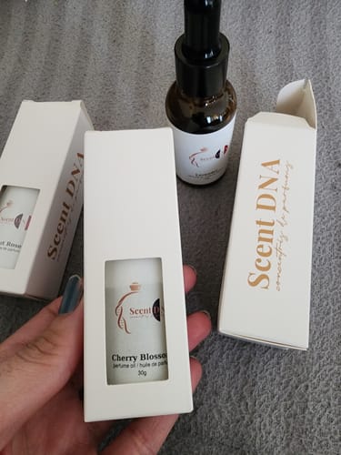 Customer photo review of Cherry Blossom Perfume Oil