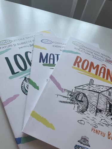 Recenzie cu fotografie de la un client despre Pachet Bacalaureat (Română + Matematică + Logică) Bacademia