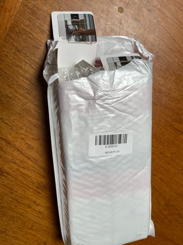 Customer photo review of Frigidaire FPPWFU01 PurePour PWF-1 Refrigerator Water Filter Replacement, White