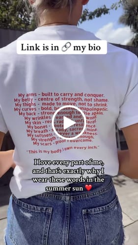 Customer video review of Unisex t-shirt