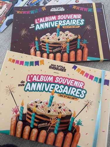 Customer photo review of Album anniversaires