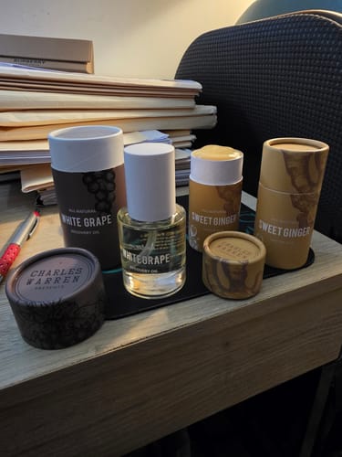 Customer photo review of Sweet Ginger Vapor Rub