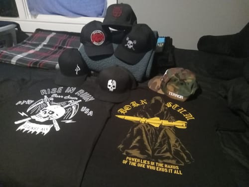 Customer photo review of Anti Human Limited T-Shirt