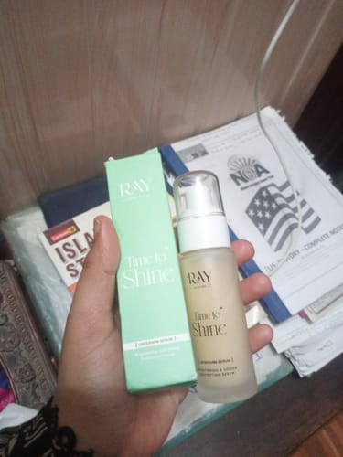 Customer photo review of Time To Shine (Under Arm Serum)