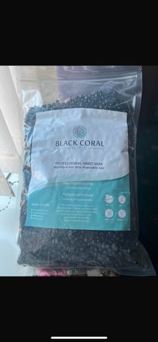 Customer photo review of Black Coral Hard Wax 1kg