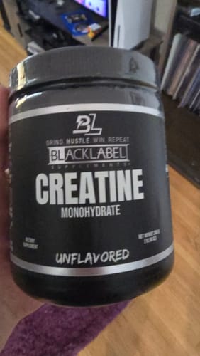 Customer photo review of CREATINE MONOHYDRATE