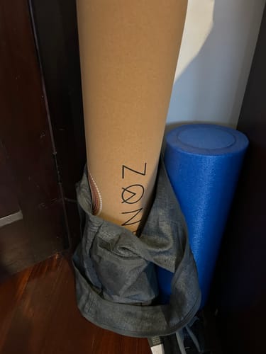 Customer photo review of Listening To Country Cork Yoga Mat