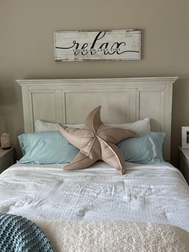 Customer photo review of Relax You're on Lake Time Sign II