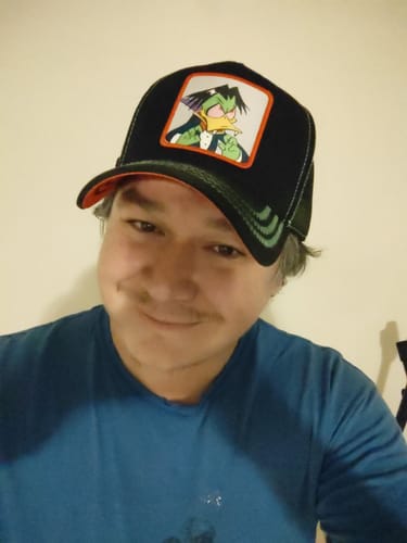 Customer photo review of OVERLORD X Count Duckula: Duckula Trucker Cap