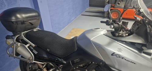 Customer photo review of Wind Rider Seat Cover