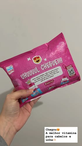 Customer photo review of Happy Hair 3 Potes