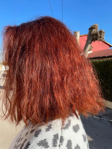 Customer photo review of Henna Jamila Hair - Cobrizo Natural y Duradero 👩🏼🦰