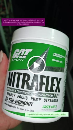 Customer video review of GAT NITRAFLEX ADVANCED