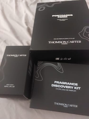 Customer photo review of Fragrance Discovery Kit | 5x 2ml | Eau de Parfum