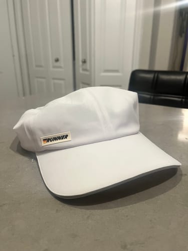 Customer photo review of Big Running Hat