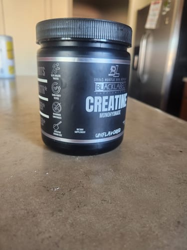 Customer photo review of CREATINE MONOHYDRATE