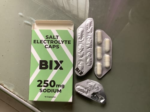 Customer photo review of Salt Electrolyte Caps - 15 pack